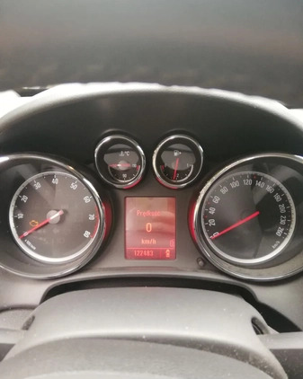 Opel Astra cena 26500 przebieg: 123000, rok produkcji 2011 z Łódź małe 46